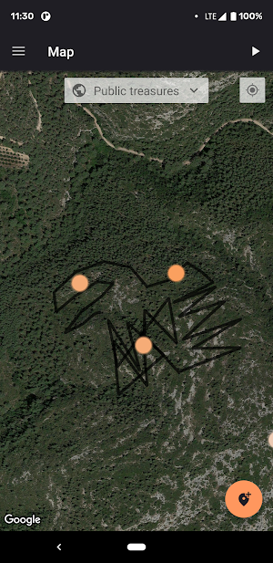 Treasure Logger: Manage your metal detections Screenshot 1