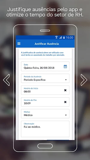 Ponto Secullum Web - Central do Funcionário Screenshot 3