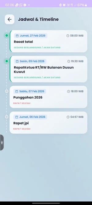 Digital Meeting Attendance Screenshot 3