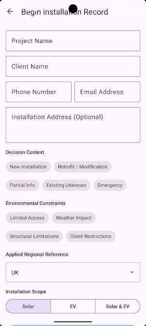 Solar & EV Installer Screenshot 2