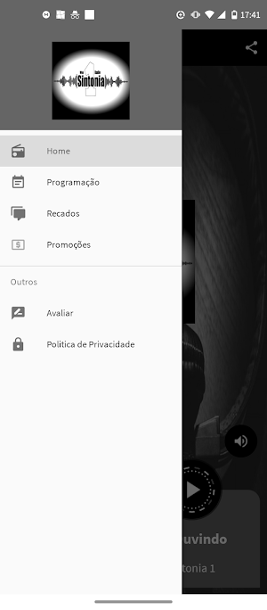 Web Rádio Sintonia Screenshot 1