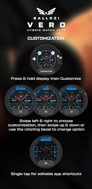 BALLOZI Vero Watch Face Screenshot 3