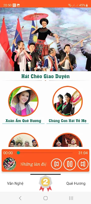Nghe Nhạc Hát Chèo Quê Hương Screenshot 2