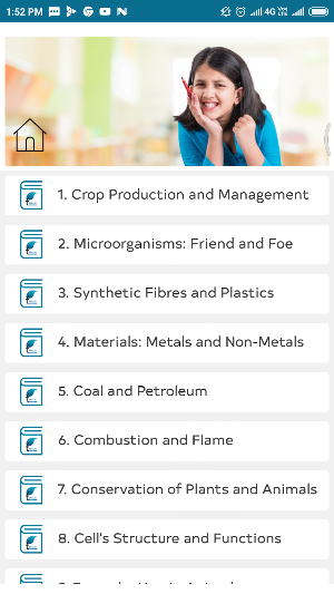 NCERT Solutions Class 8 Science in English Offline Screenshot 1