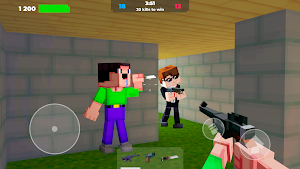 Noob Shooter: Gun Games 3D Screenshot 1