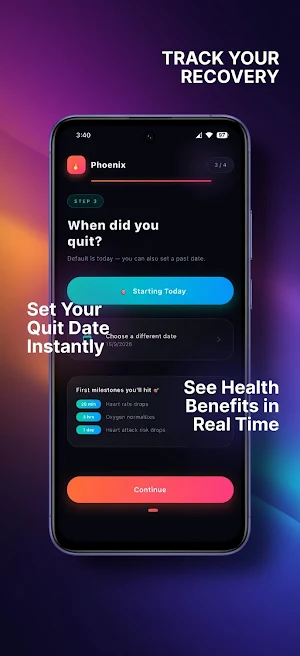 Revival: Quit Smoking Tracker Screenshot 0