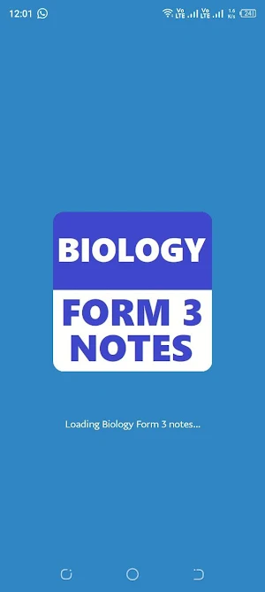 Biology Form 3 Notes Screenshot 0