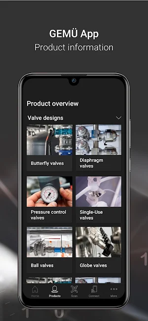 GEMÜ App Screenshot 1