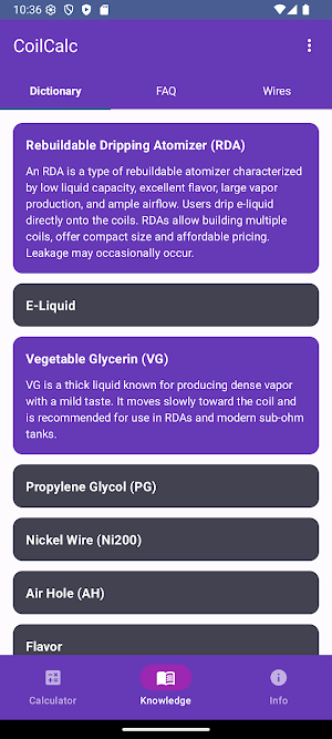 CoilCalc Screenshot 2