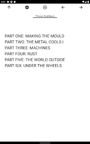Book, Three Soldiers Screenshot 2