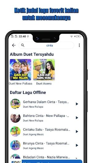 Mp3 Duet New Pallapa Offline Screenshot 2
