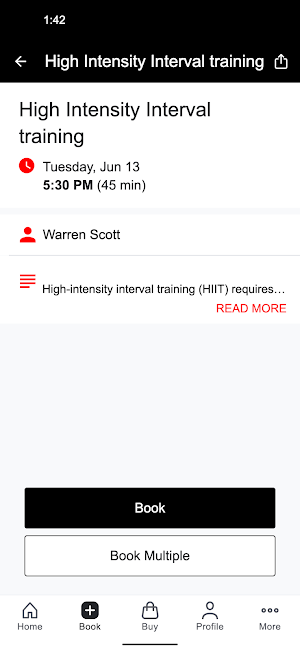 Parliament Street Fitness Screenshot 2