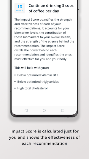 InsideTracker Screenshot 3