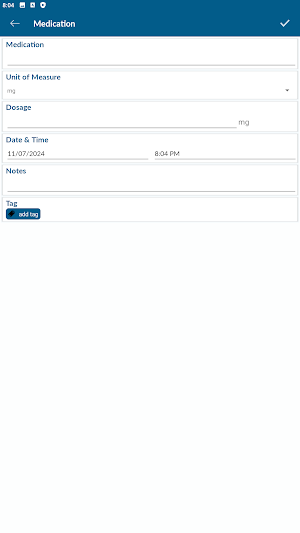 Blood Sugar Tracker Screenshot 1