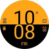 Digital Minimal Watch face