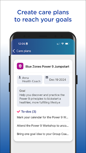 Blue Zones Health Screenshot 2