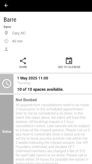ClubReady Fit Screenshot 1