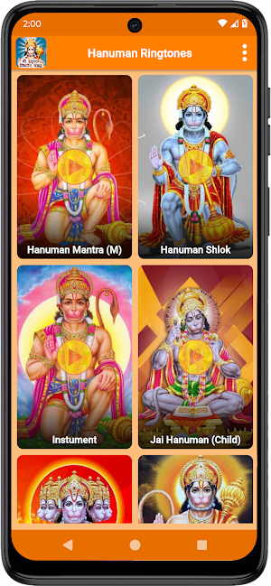 Hanuman Ringtones Screenshot 1