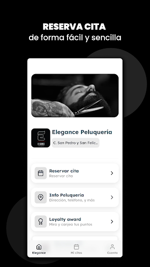 Peluquería Elegance Screenshot 1