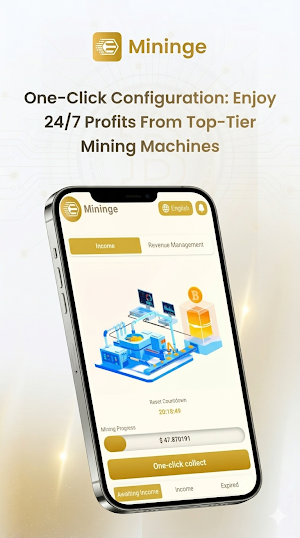 Mininge: Cloud Mining Screenshot 2