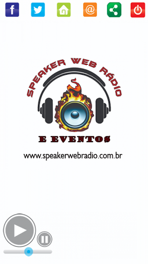 web radio speaker eventos Screenshot 0
