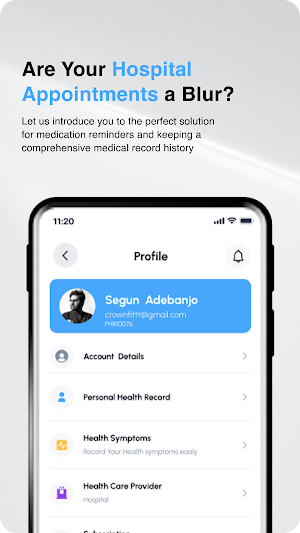 MyMedicalBank Screenshot 2