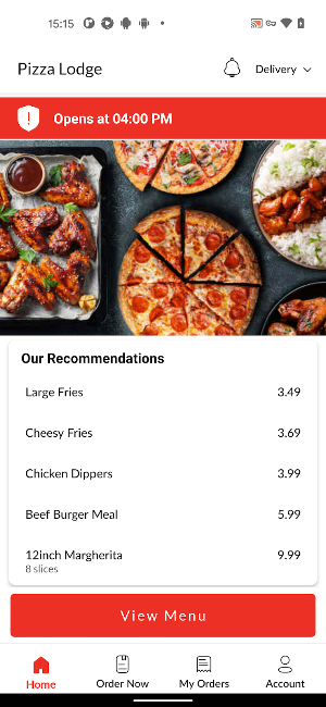 Pizza Lodge Screenshot 1