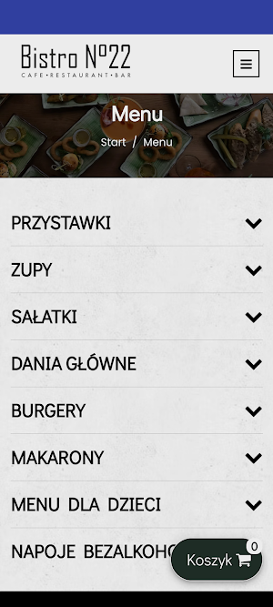 Restauracja Bistro N.22 Screenshot 0