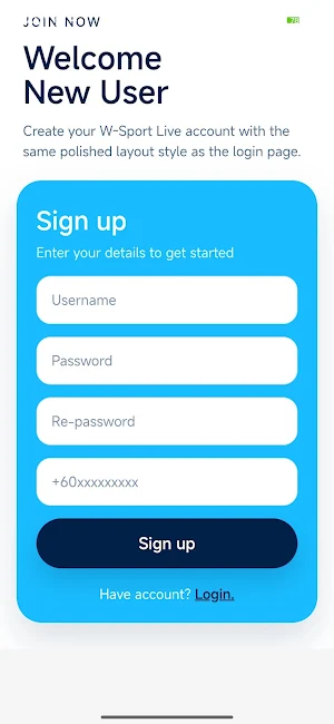 Winbox Sport Live MY Screenshot 1