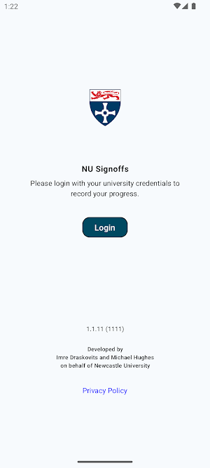 NU Signoffs Screenshot 0