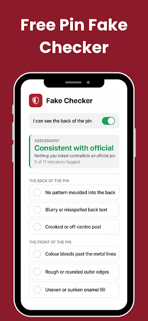 Pin Value: Trading Pin Scanner Screenshot 2