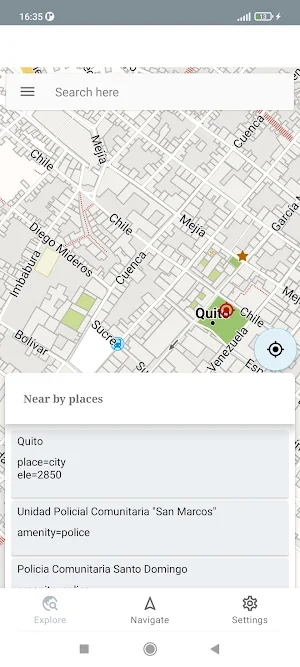 Quito Ecuador Offline Map Screenshot 0