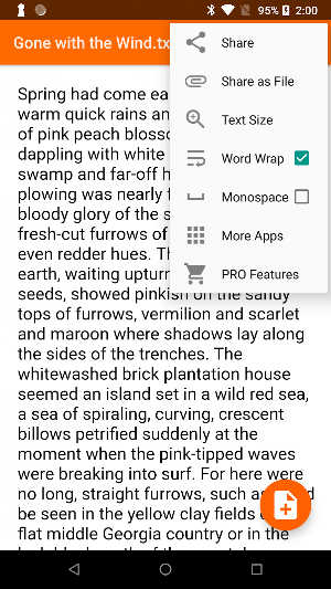 Text Viewer (Tiny, Ad-Free) Screenshot 1