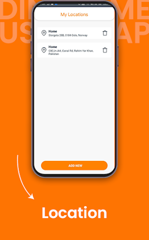 DineHome User App Screenshot 1
