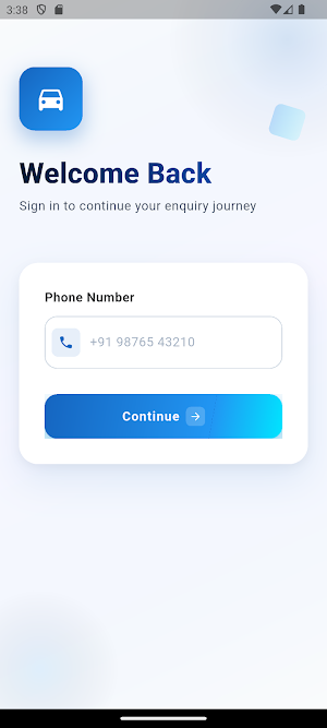 Derik Auto Enquiry Screenshot 1