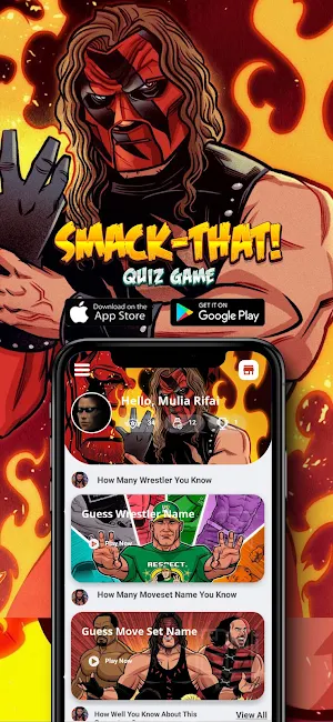 SMACK-THAT! WWE Quiz Games Screenshot 0