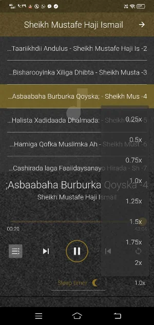 Sheikh Mustafe Haji Ismail MP3 Screenshot 3
