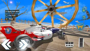 Real Formula Flying Car Stunts Screenshot 1