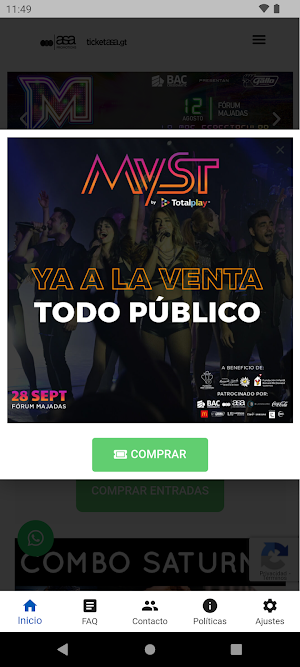 Ticketasa Screenshot 0