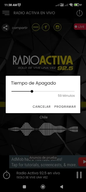 Radio Activa en vivo Stream Screenshot 2