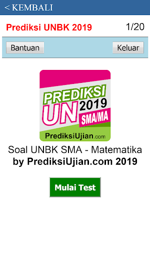 Prediksi UNBK SMA MA 2019 Terbaru Screenshot 3