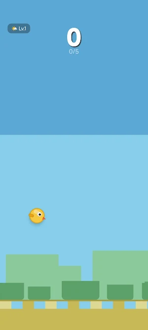 Derpy Disk: Retro Bird Fly Screenshot 1