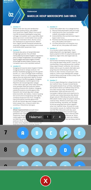 QRActive HOTS BIOLOGI SMA Screenshot 2