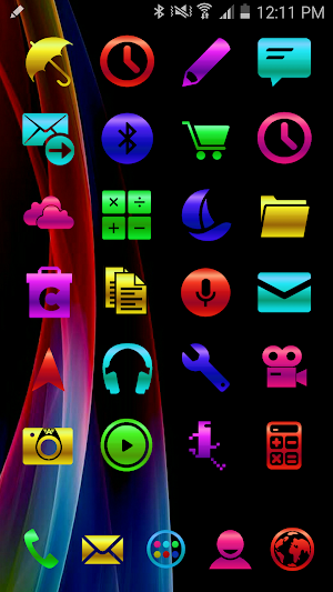 ICON PACK COLORS METAL THEME Screenshot 0