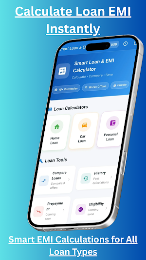 Smart Loan & EMI Calculator Screenshot 0