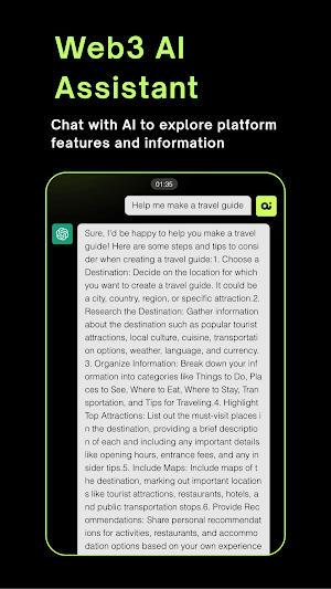 AIDF - Web3 Wallet & AI Screenshot 3