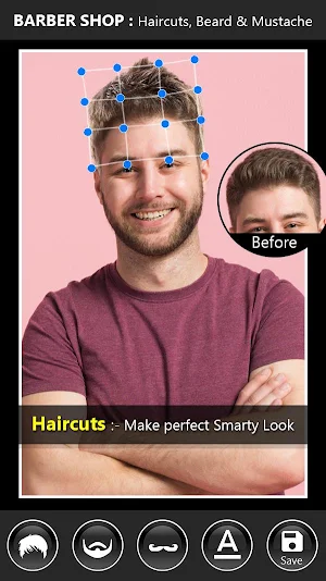 BARBER SHOP : Haircuts, Beard and Mustache Screenshot 3