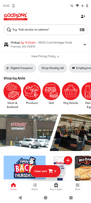 Goodsons Supermarkets Screenshot 0