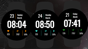 Minimal BOLD - Watch Face Screenshot 3