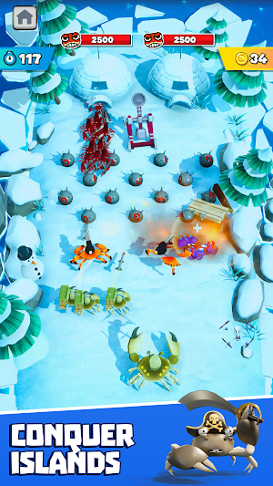 King of Crabs - Invasion Screenshot 3